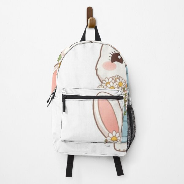 Item preview, Kawaii Bunny with Daisy Crown | Cute Floral Rabbit Sticker designed and sold by Stylestickers55.