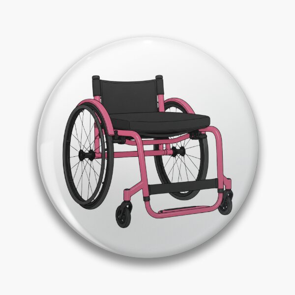 Item preview, Pink wheelchair designed and sold by chronisch.sichtbar.