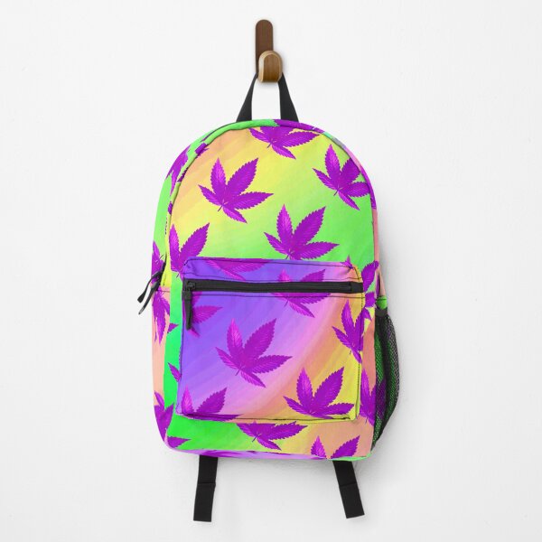 Item preview, Purple Cannabis Leaf Pattern | Colorful 420 Rainbow Weed Aesthetic Design designed and sold by  CannaGranny™ .