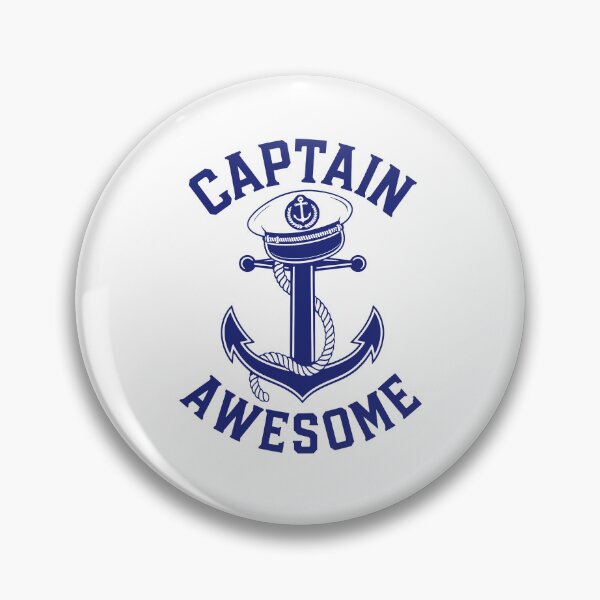 Item preview, Awesome Captain Anchor Funny Nautical Boat Owner designed and sold by gunaone-design.