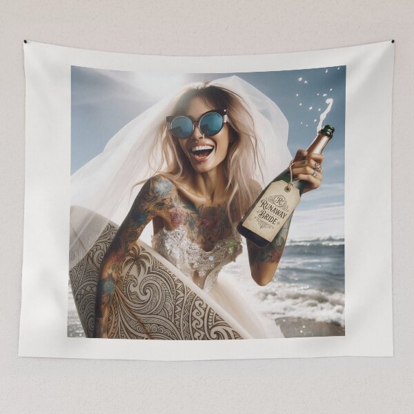Item preview, Rocker Bride Punk Surf designed and sold by Voodoo Store Paranormal Collections.