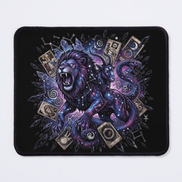 Item preview, Cosmic Nebula Chimera & Shattered Tarot designed and sold by krish-prints.