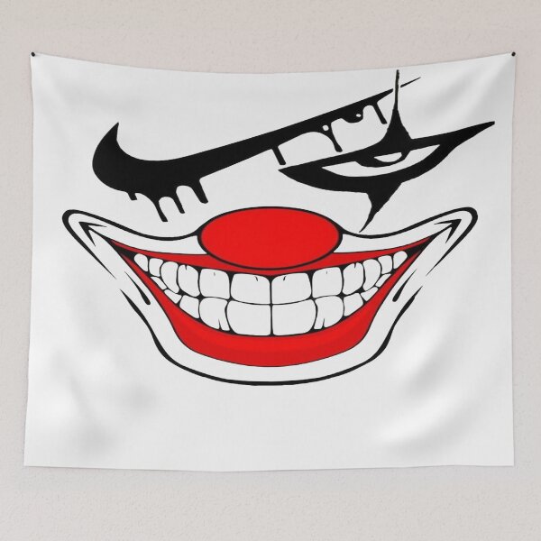 Item preview, Creepy Clown Smile - Horror Face Design designed and sold by RAYBIL.