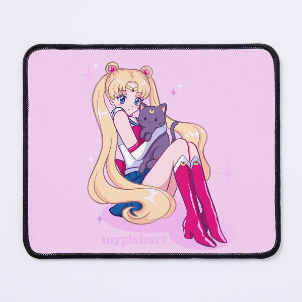 Item preview, Sailor Moon Usagi y Luna designed and sold by Mypixieart.