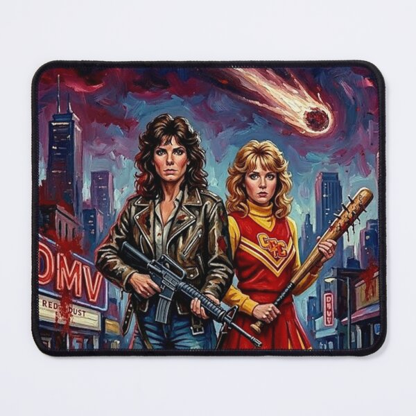 Item preview, Night of the Comet Retro 1980s Sci-Fi Horror Cult Classic Tribute Art Movie Poster designed and sold by Art's Diner.