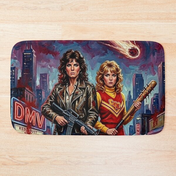 Item preview, Night of the Comet Retro 1980s Sci-Fi Horror Cult Classic Tribute Art Movie Poster designed and sold by Art's Diner.