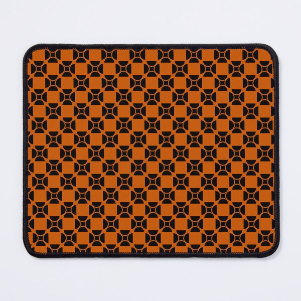 Item preview, Burnt orange & black geometric shapes designed and sold by Mint + Midnight.