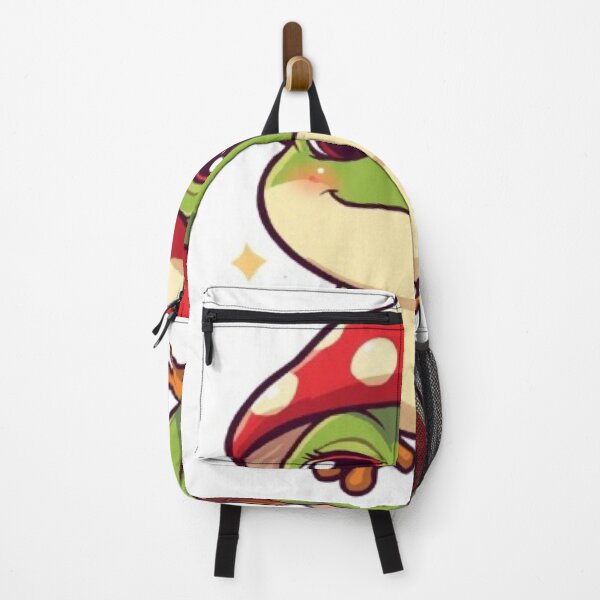 Item preview, Cute Mushroom Frog Kawaii Sticker | Adorable Cottagecore Frog Mascot designed and sold by Stylestickers55.