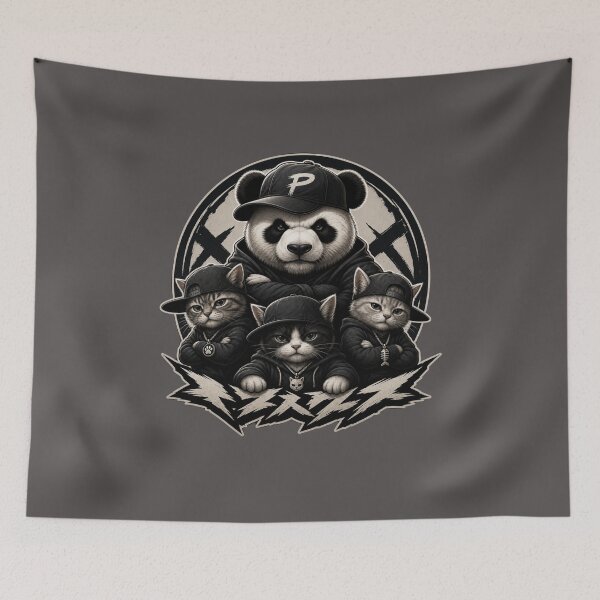 Item preview, panda/cat father designed and sold by @jon.