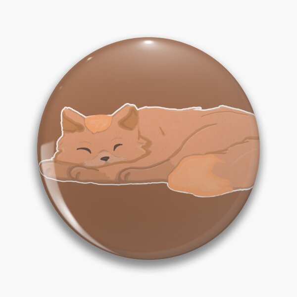 Item preview, sleepy fox designed and sold by wakbu.png.
