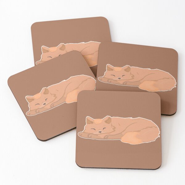 Item preview, sleepy fox designed and sold by wakbu.png.