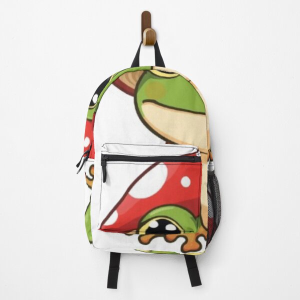 Item preview, Kawaii Mushroom Frog Sticker | Cute Chibi Frog Cottagecore Gift designed and sold by Stylestickers55.