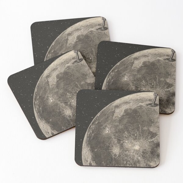 Item preview, Vintage Moon Landing — Classic Nasa Apollo Mission designed and sold by PastelParasite.