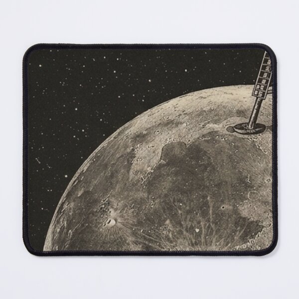 Item preview, Vintage Moon Landing — Classic Nasa Apollo Mission designed and sold by PastelParasite.