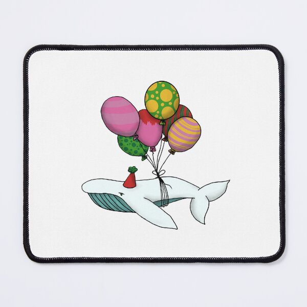 Item preview, hip hip hoowhale, birthday balloon whale designed and sold by DoodlingMissy.