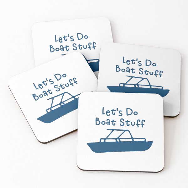 Item preview, Let's Do Boat Stuff Funny Nautical Yachting Gift designed and sold by gunaone-design.