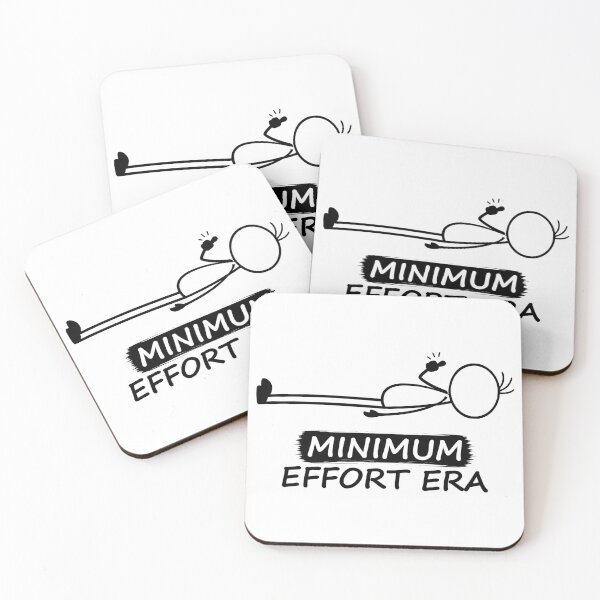 Item preview, Minimum Effort Era Funny Stick Figure designed and sold by Pebl-Co.