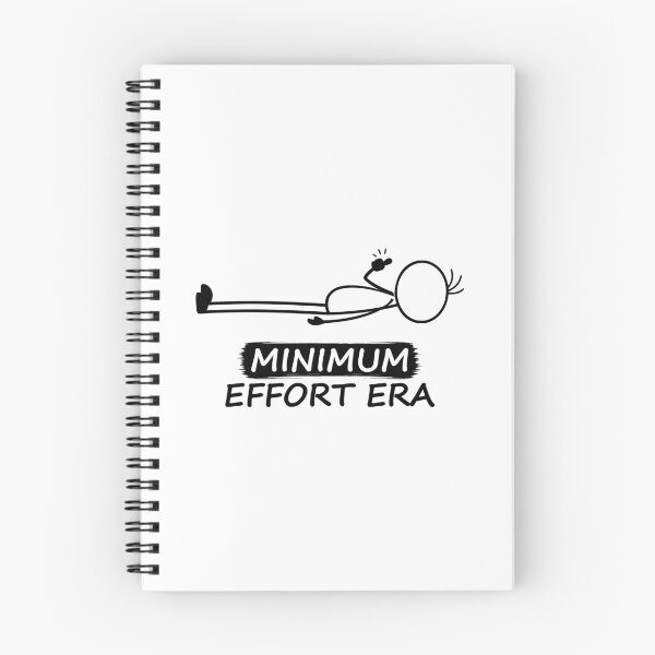 Item preview, Minimum Effort Era Funny Stick Figure designed and sold by Pebl-Co.
