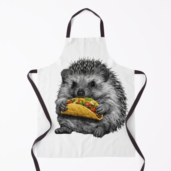 Item preview, Hedgehog Holding a Taco Shirt – Funny Chaos Animal Design designed and sold by Tws-Tees.