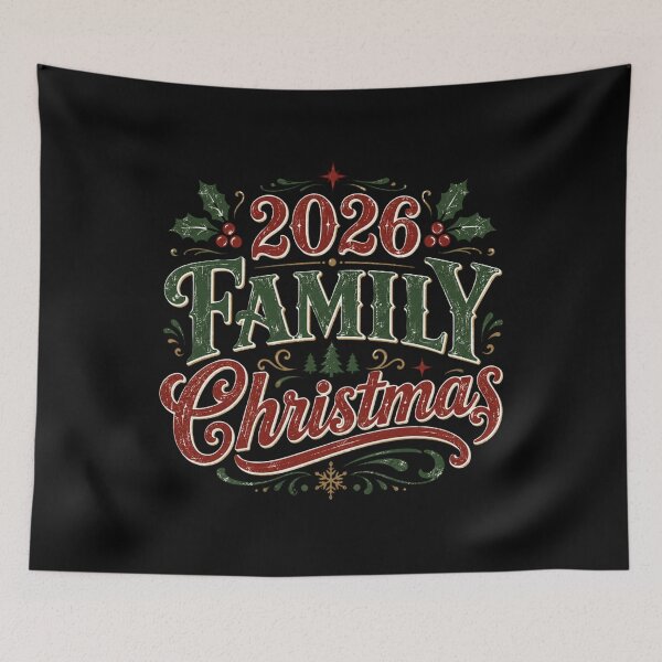 Item preview, 2026 Family Christmas designed and sold by Side Quest Co..