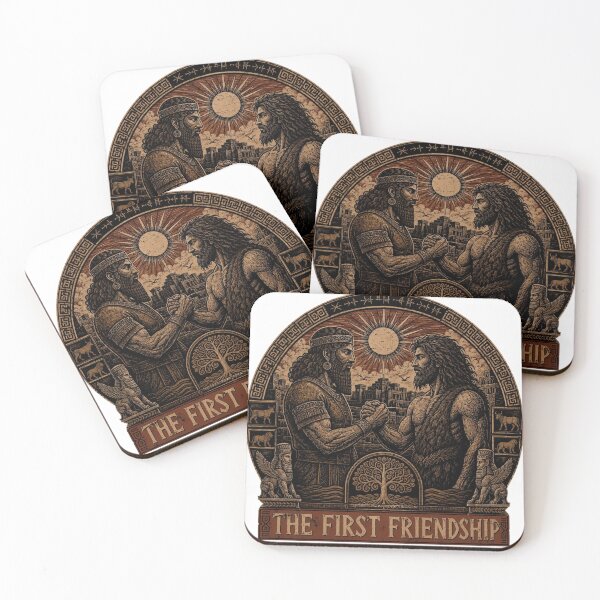 Item preview, Gilgamesh & Enkidu — The First Friendship | World Legends designed and sold by Tinylegends.