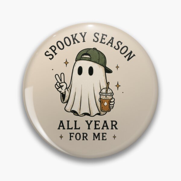 Item preview, Spooky Season | Cute Halloween Ghost Retro Aesthetic Design designed and sold by BlackShopps.