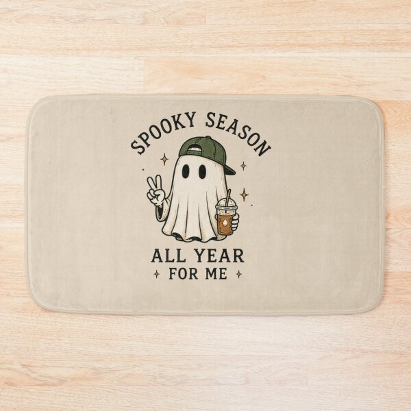 Item preview, Spooky Season | Cute Halloween Ghost Retro Aesthetic Design designed and sold by BlackShopps.