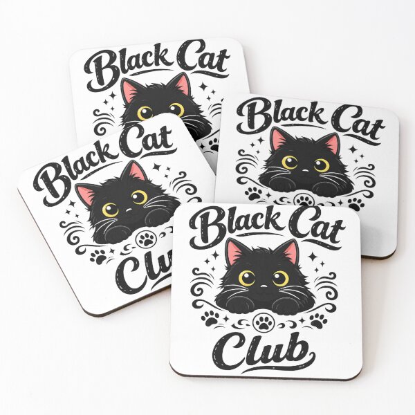 Item preview,  Black Cat Club – Proud Black Cat Lover Design designed and sold by Tee Visions.