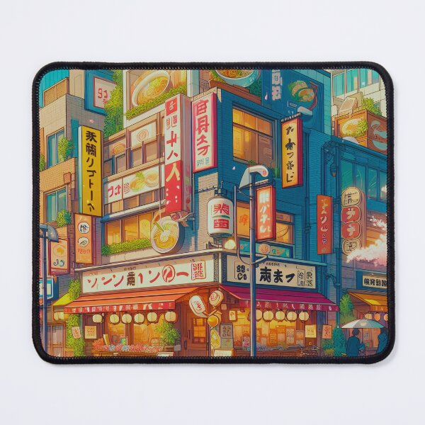 Item preview, Shiki In The City -  Springtime Ramen Hub designed and sold by ZenGrooves.