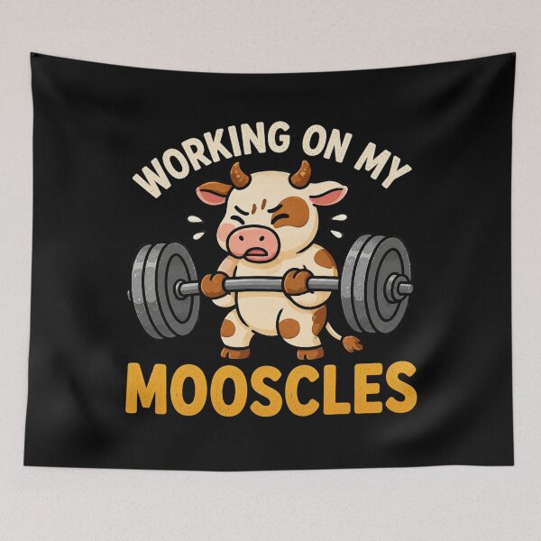 Item preview, working on my mooscles designed and sold by Side Quest Co..