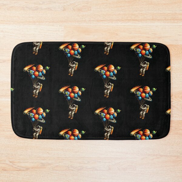 Item preview, Balloon Astronaut Frontier Deep Space Illustration designed and sold by Genius Geek.