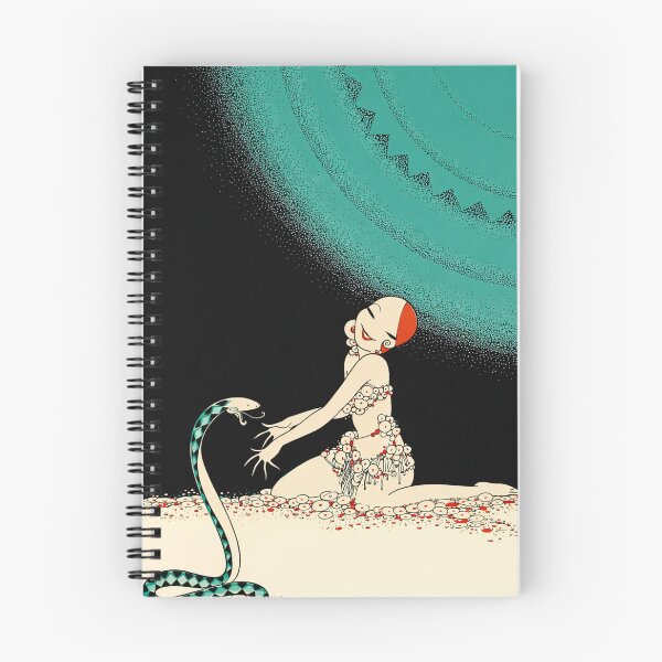 Item preview, Art Deco Illustration Exotic Dancer Snake Vintage Art Lovers designed and sold by RickE.