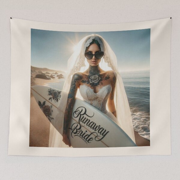 Item preview, Gothic Bride Shoreline Sunset designed and sold by Voodoo Store Paranormal Collections.