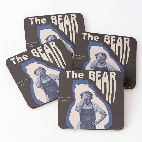 Item preview, the bear tv show designed and sold by BlockyBeasts.