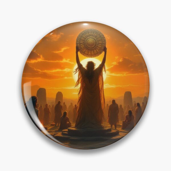 Artikelvorschau, Sonnenwende (Druide mit der "Sonnenscheibe") entworfen und verkauft von jefboutique6150.