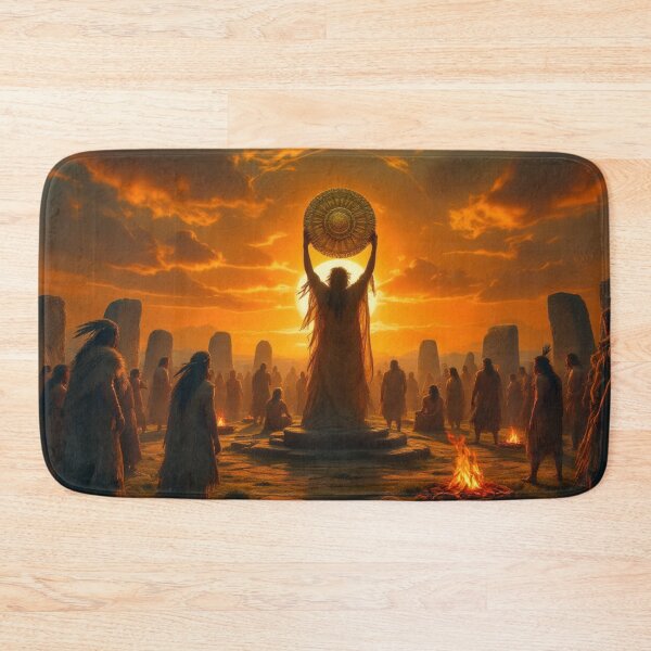 Item preview, Solstice (druid with the "solar" disk) designed and sold by jefboutique6150.