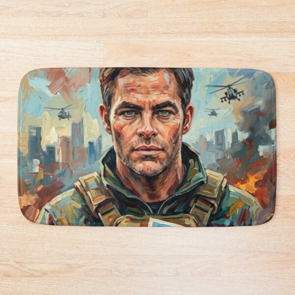 Item preview, The Contractor Retro Military Action Thriller Tribute Art Movie Poster designed and sold by Art's Diner.
