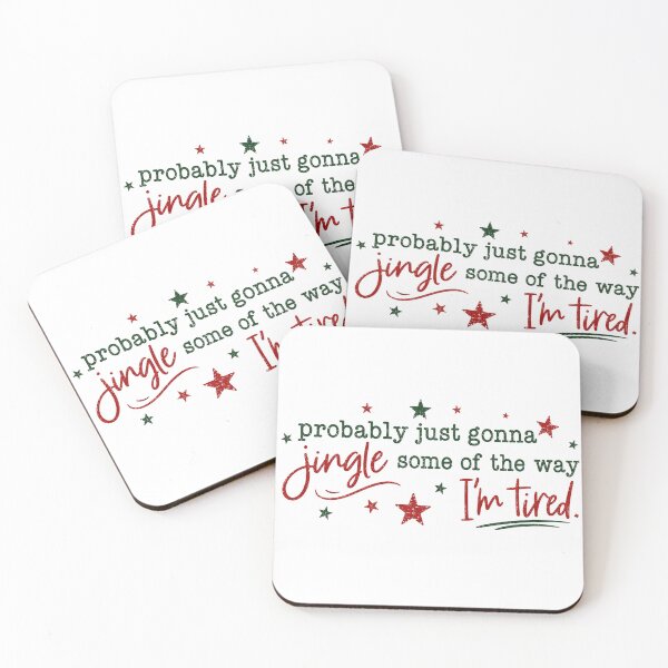 Item preview, Jingle some of the way, tired designed and sold by Side Quest Co..
