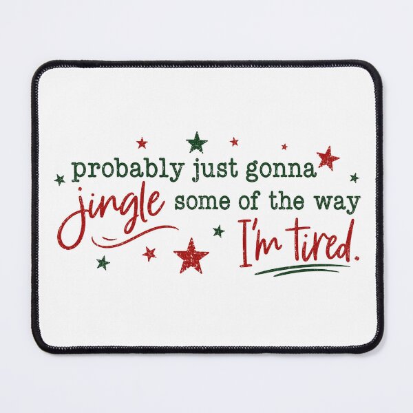 Item preview, Jingle some of the way, tired designed and sold by Side Quest Co..