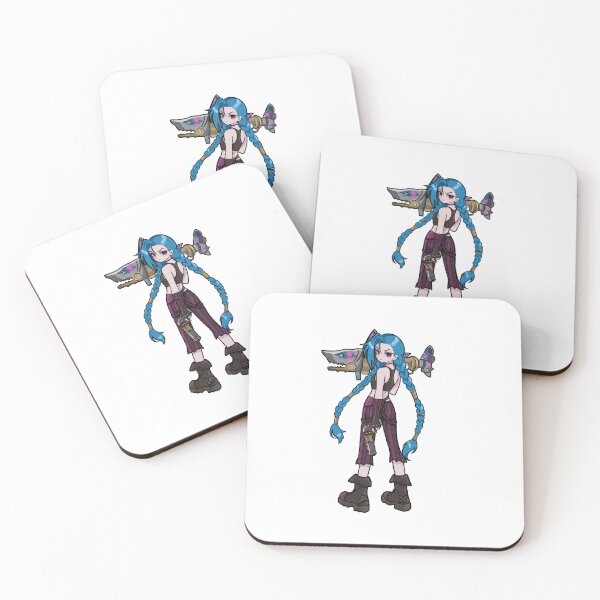 Aperçu de l'œuvre L Jinx League of Legends créée et vendue par Mypixieart.