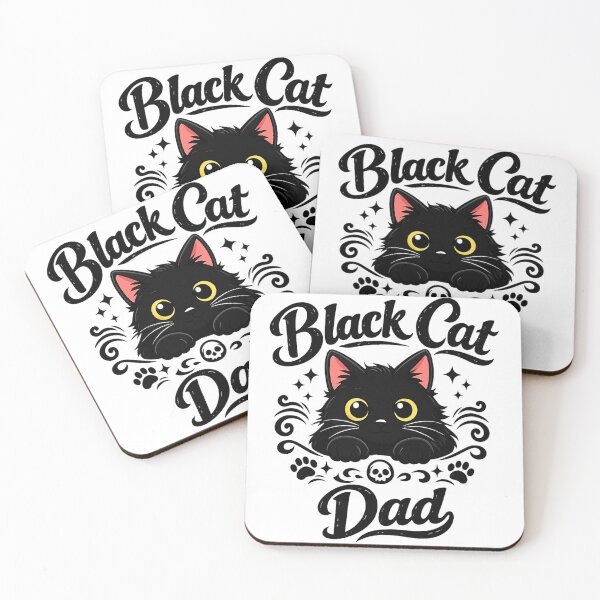Item preview,   Black Cat dad – Proud Black Cat Lover Design designed and sold by Tee Visions.