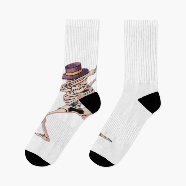 Aperçu de l'œuvre Dabbing Skeleton With Hat Funny Illustration créée et vendue par DailyDoodlesBySumbul.