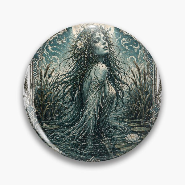 Item preview, Rusalka Slavic Water Spirit designed and sold by JabbiKamost.