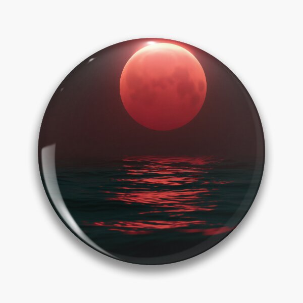 Item preview, Crimson Moon Over the Silent Sea designed and sold by oanaunciuleanu.