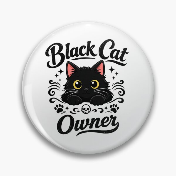 Item preview, Black cat owner design   designed and sold by Tee Visions.