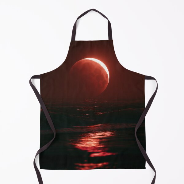 Item preview, Crimson Moon Over the Silent Sea designed and sold by oanaunciuleanu.