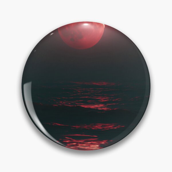 Item preview, Crimson Moon Over the Silent Sea designed and sold by oanaunciuleanu.