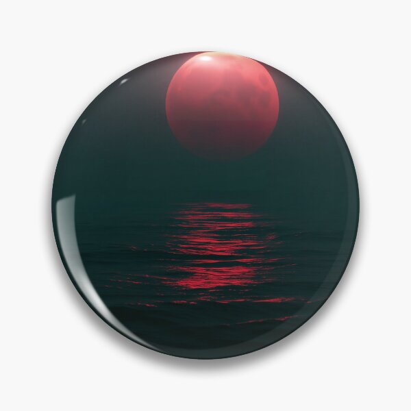 Item preview, Crimson Moon Over the Silent Sea designed and sold by oanaunciuleanu.