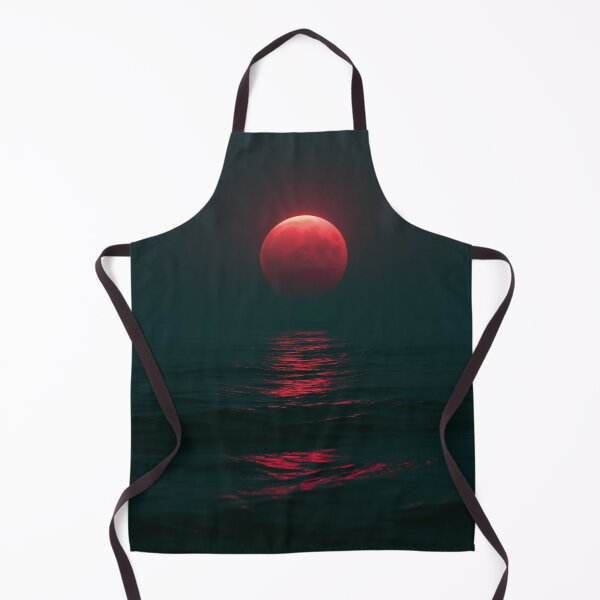 Item preview, Crimson Moon Over the Silent Sea designed and sold by oanaunciuleanu.