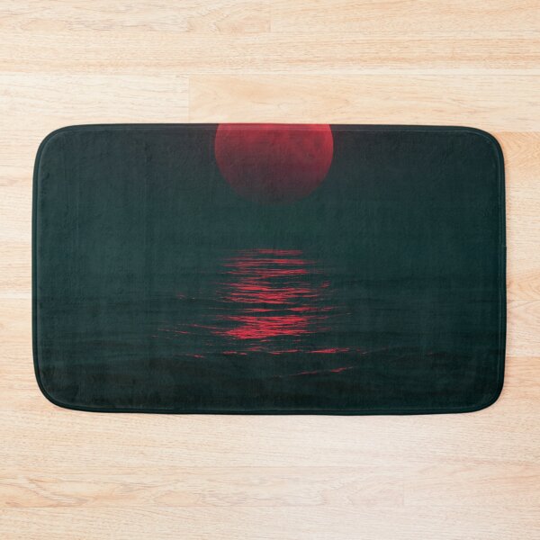 Item preview, Crimson Moon Over the Silent Sea designed and sold by oanaunciuleanu.